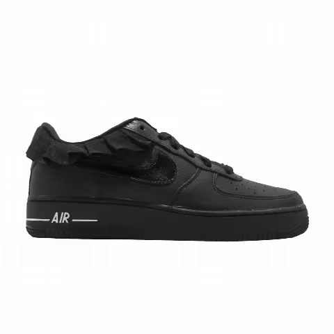 Nike Air Force 1 LV8 Ruffle GS 'Black'