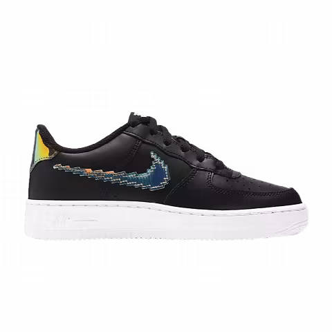 Nike Air Force 1 LV8 GS 'Digital Swoosh - Black'