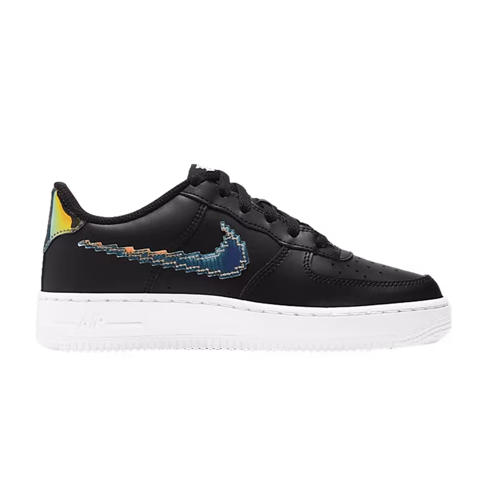 Nike Air Force 1 LV8 GS Digital Swoosh - Black