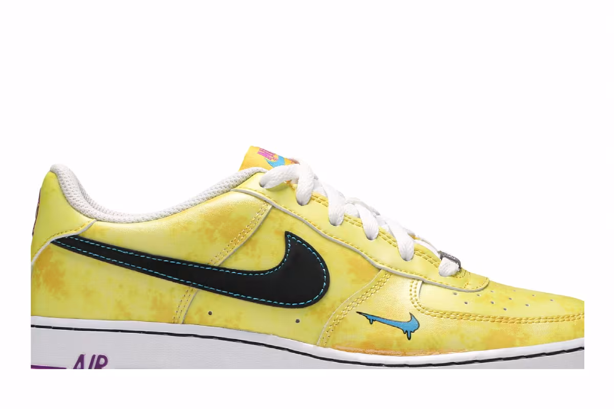 Nike Air Force 1 Low GS Peace, Love, and Basketball, view 3