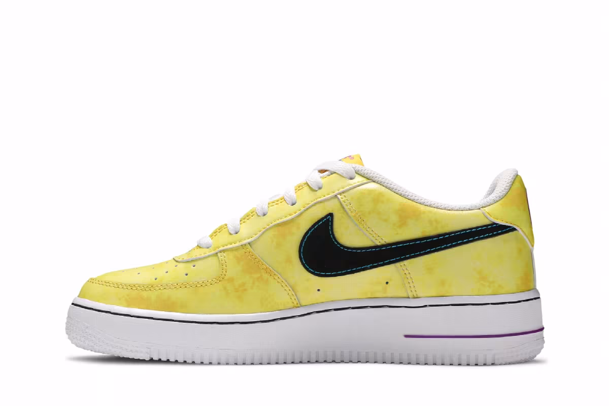 Nike Air Force 1 Low GS Peace, Love, and Basketball, view 4