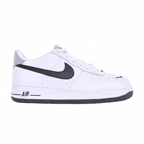 Nike Air Force 1 LV8 GS 'White Black Mini Swoosh'