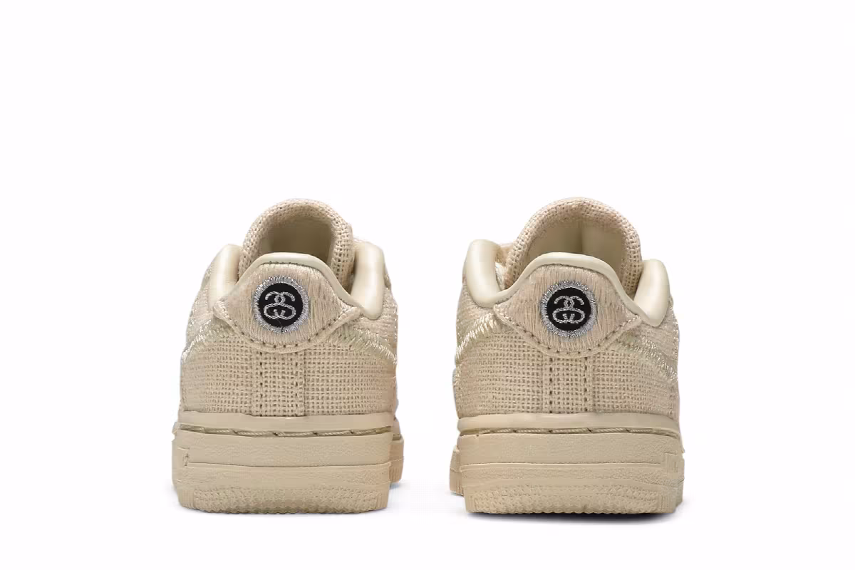 Nike Stussy x Air Force 1 Low TD Fossil, view 7