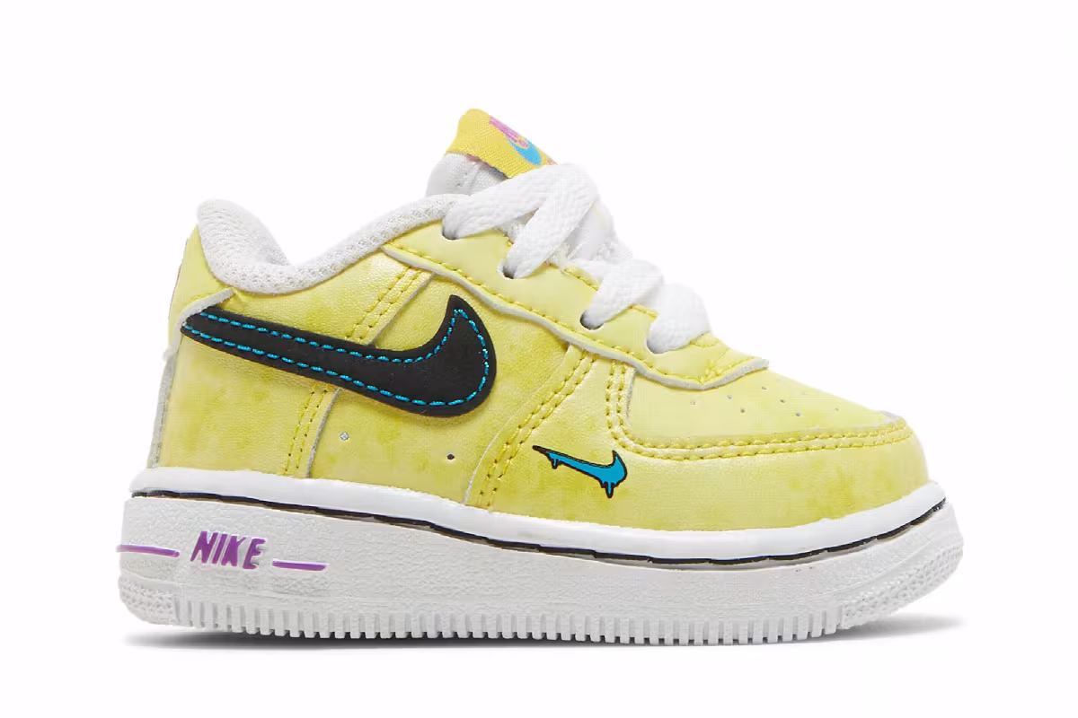 Nike Air Force 1 LV8 3 TD Peace, Love, and Basketball, view 2