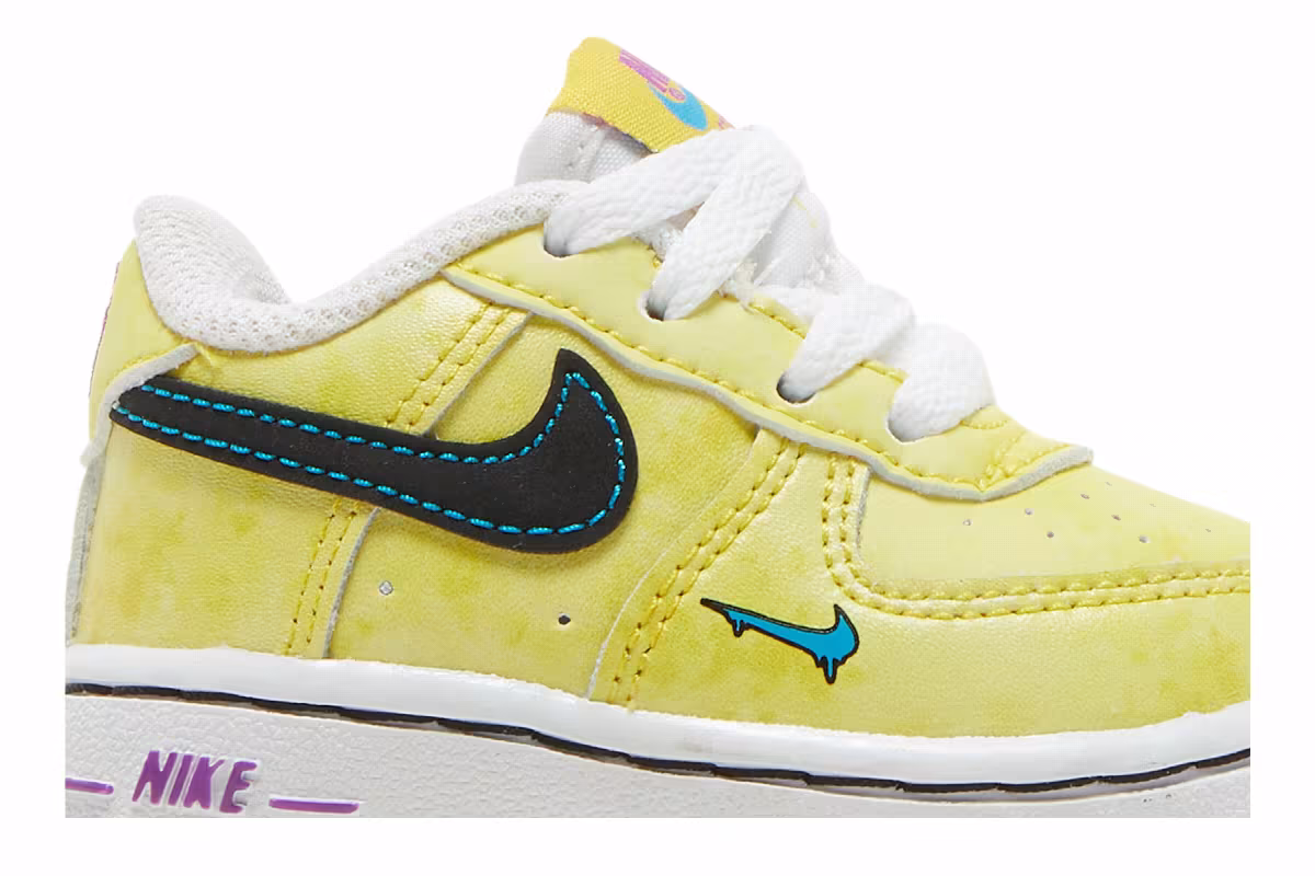 Nike Air Force 1 LV8 3 TD Peace, Love, and Basketball, view 3