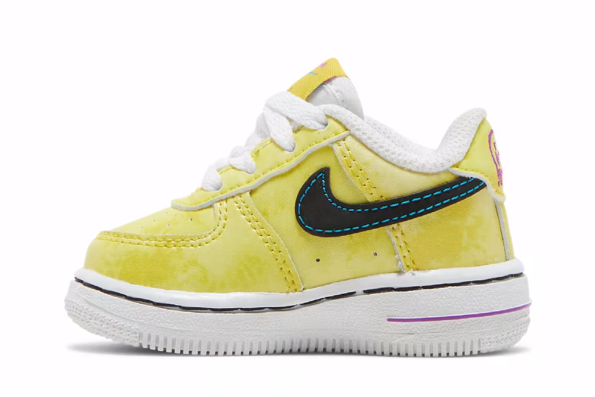Nike Air Force 1 LV8 3 TD Peace, Love, and Basketball, view 4