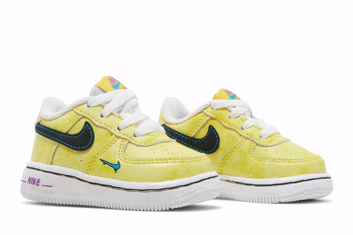 Nike Air Force 1 LV8 3 TD Peace, Love, and Basketball, view 9