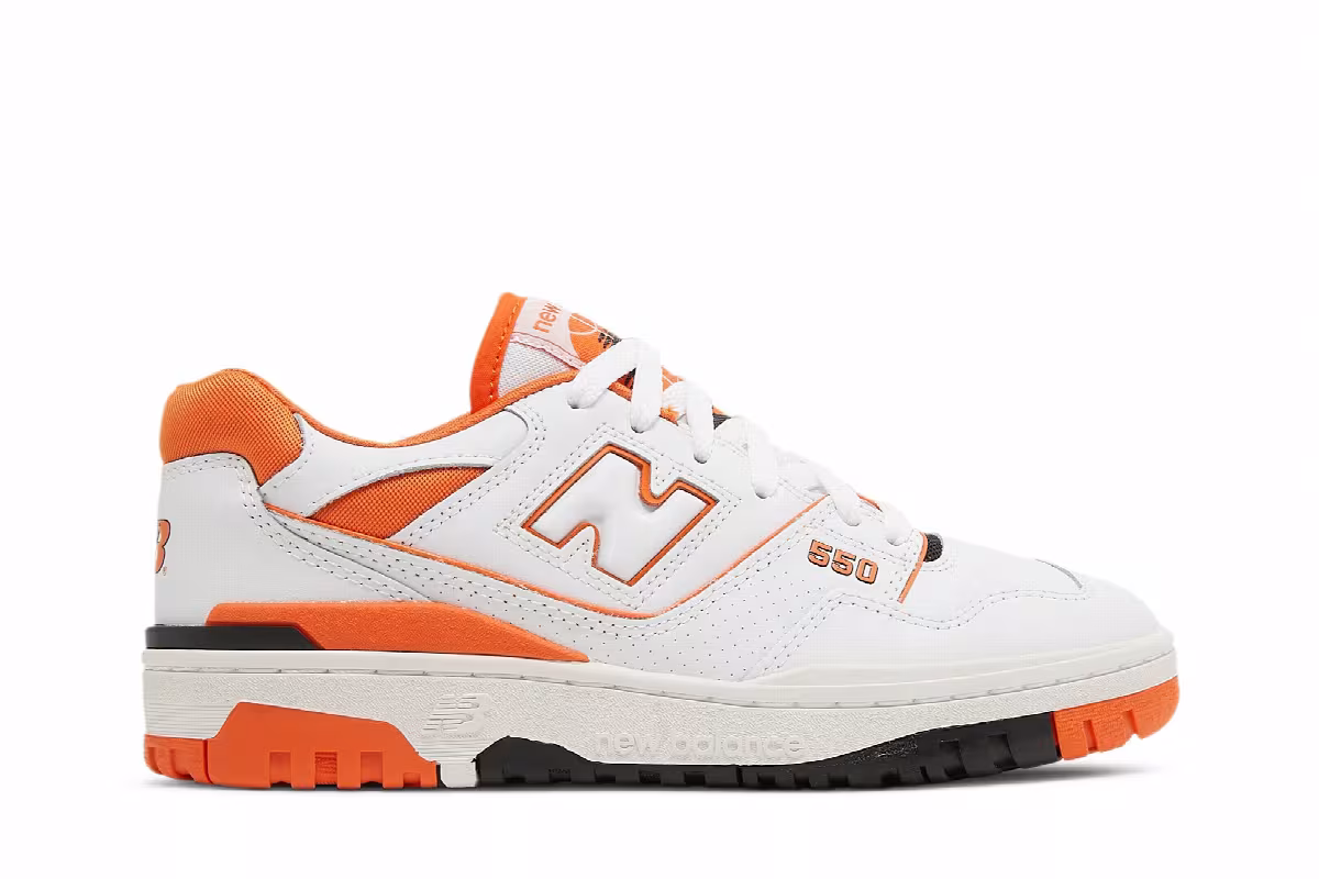 New Balance 550 Varsity Orange, view 2