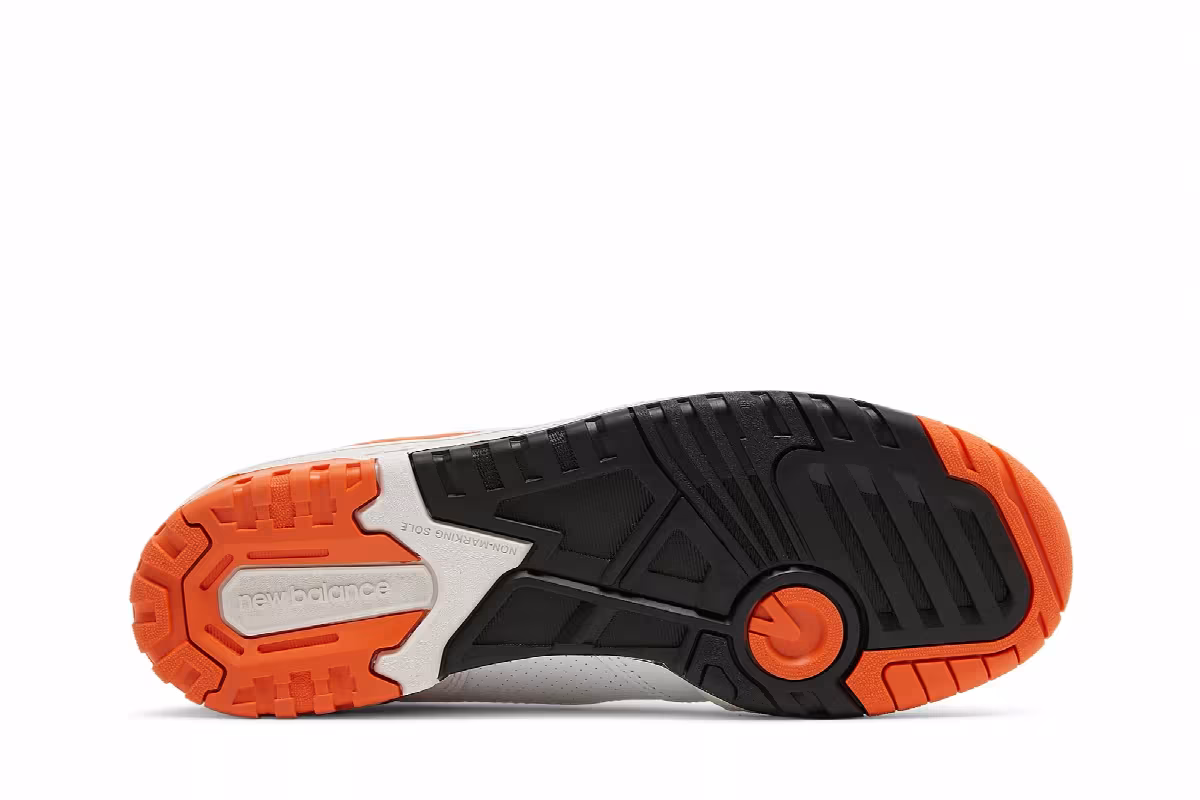 New Balance 550 Varsity Orange, view 5