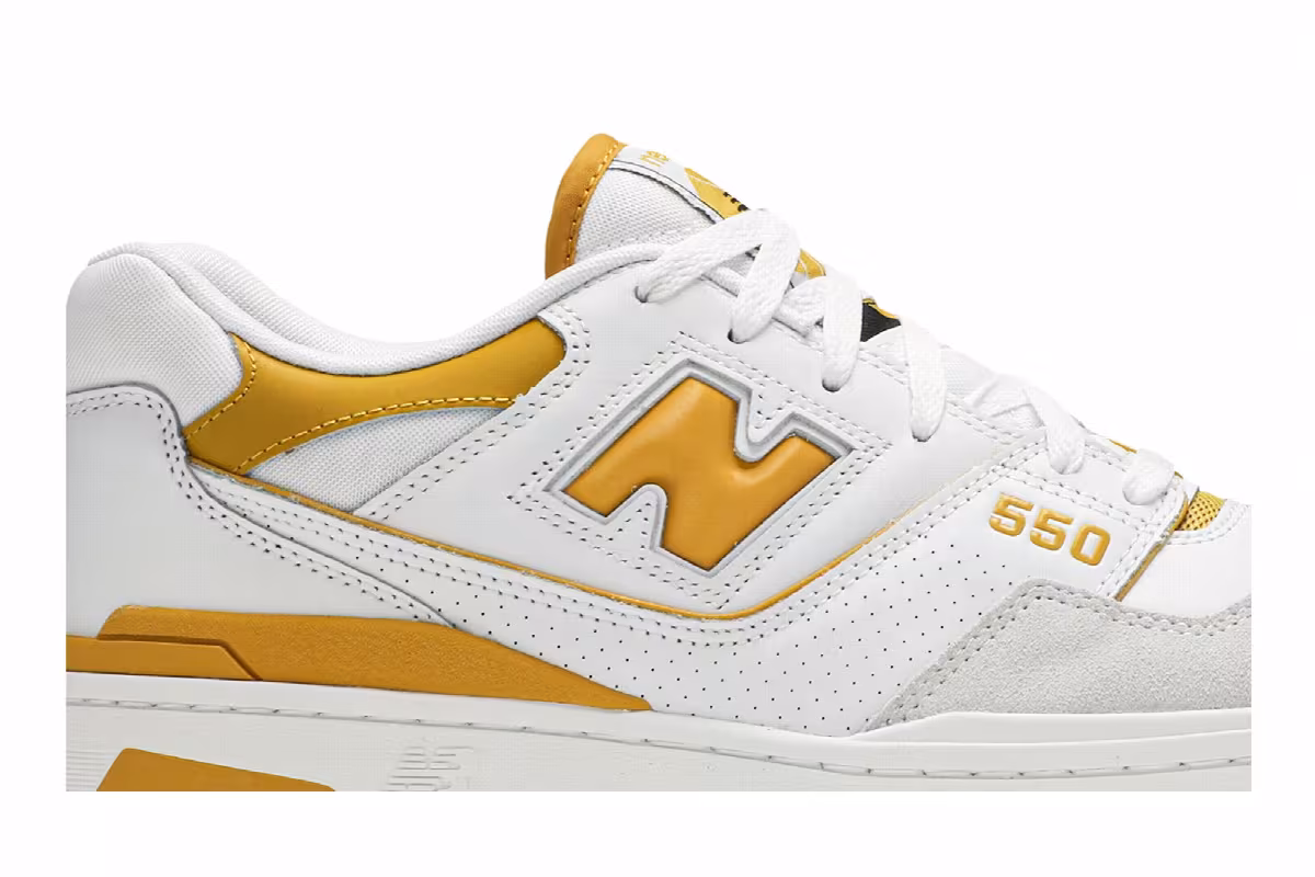 New Balance 550 Varsity Gold, view 3