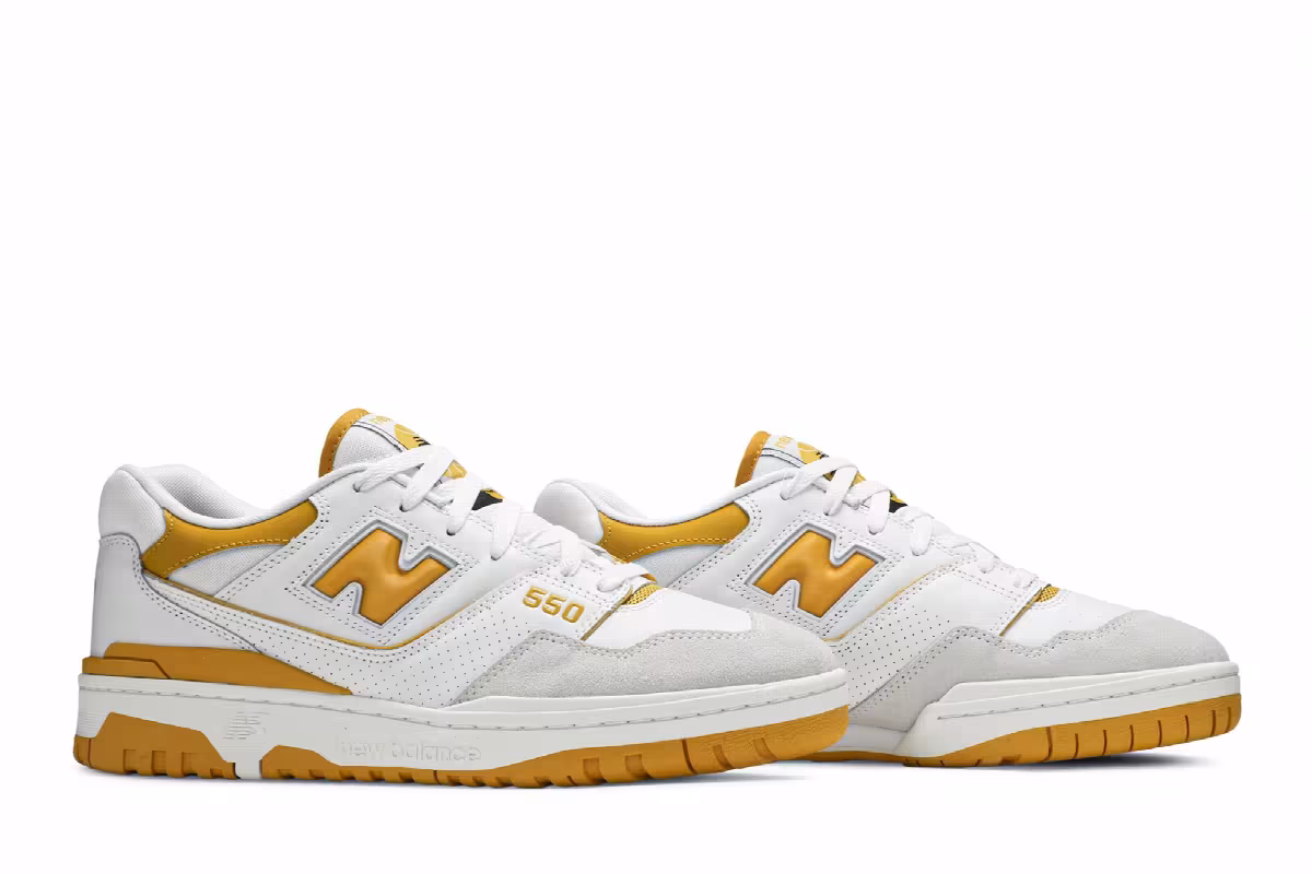 New Balance 550 Varsity Gold, view 9