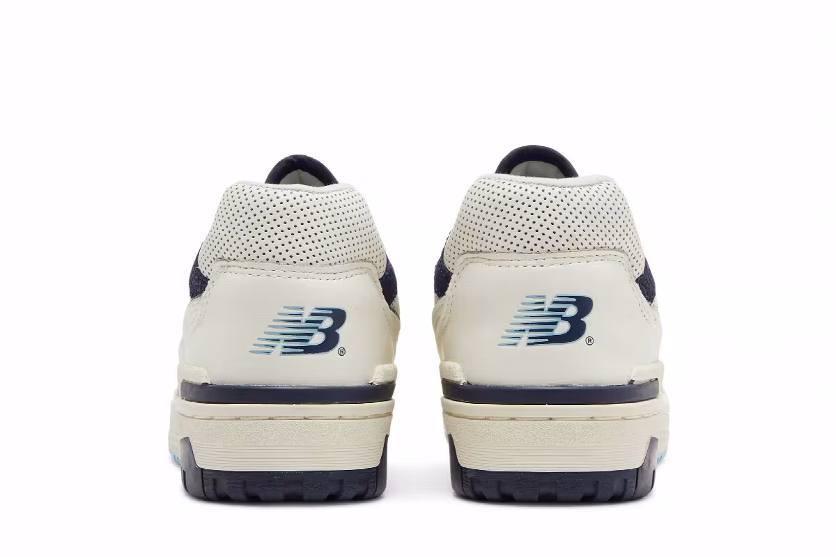 Rich Paul x New Balance 550 White Navy, view 7