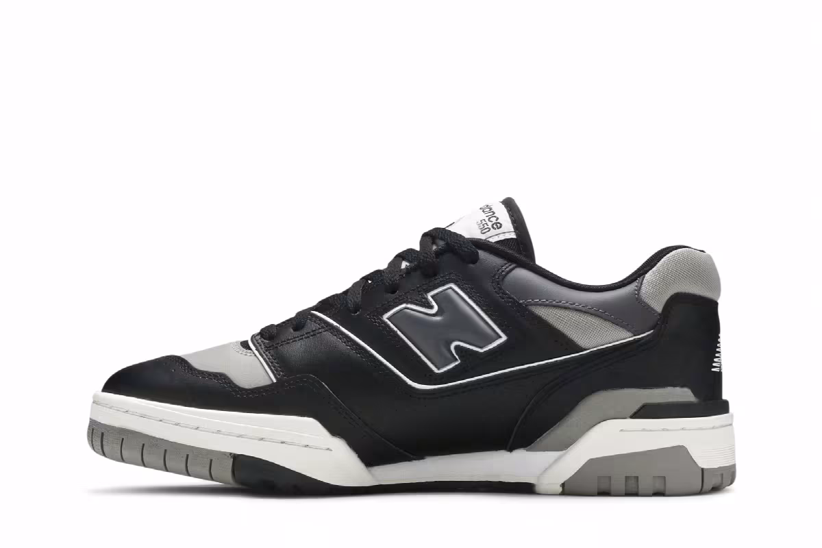 New Balance 550 Grey Black, view 4