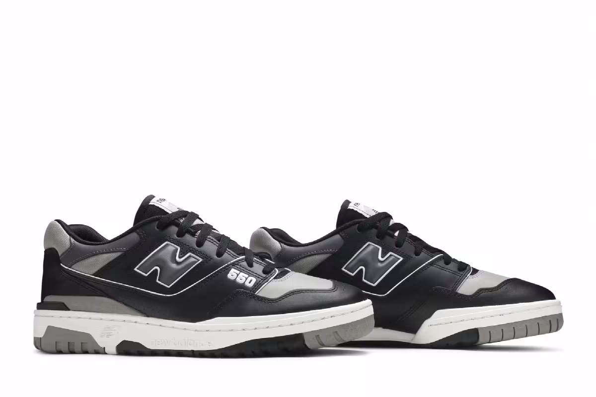 New Balance 550 Grey Black, view 9