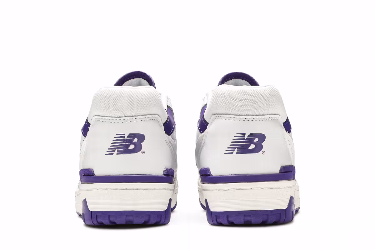 New Balance 550 White Purple, view 7