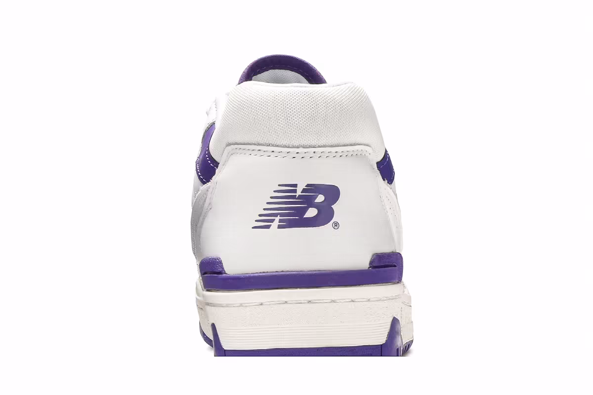 New Balance 550 White Purple, view 8