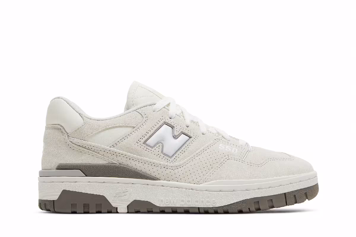 United Arrows x New Balance 550 White, view 2