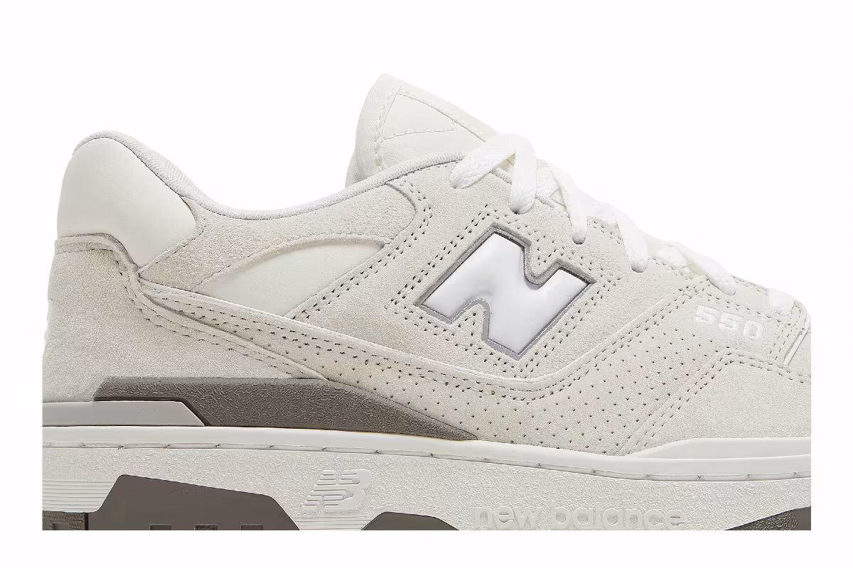United Arrows x New Balance 550 White, view 3