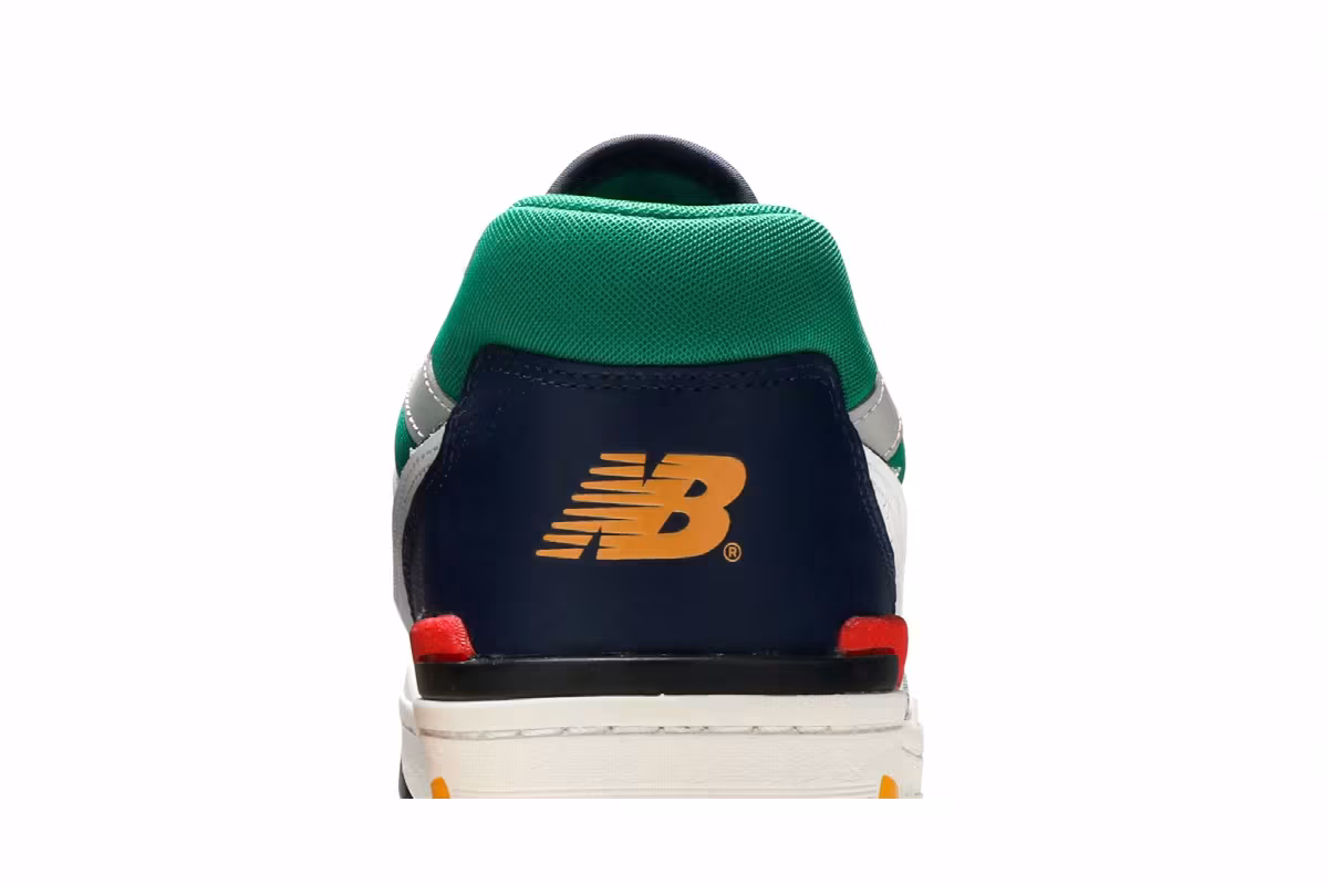 New Balance 550 Oak Leaf Green Red, view 8