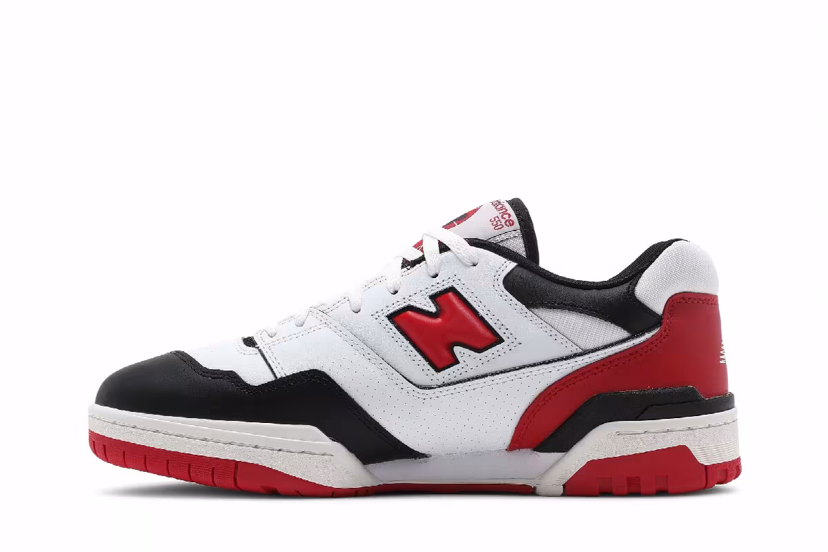 New Balance 550 Shifted Sport Pack - Team Red, view 4