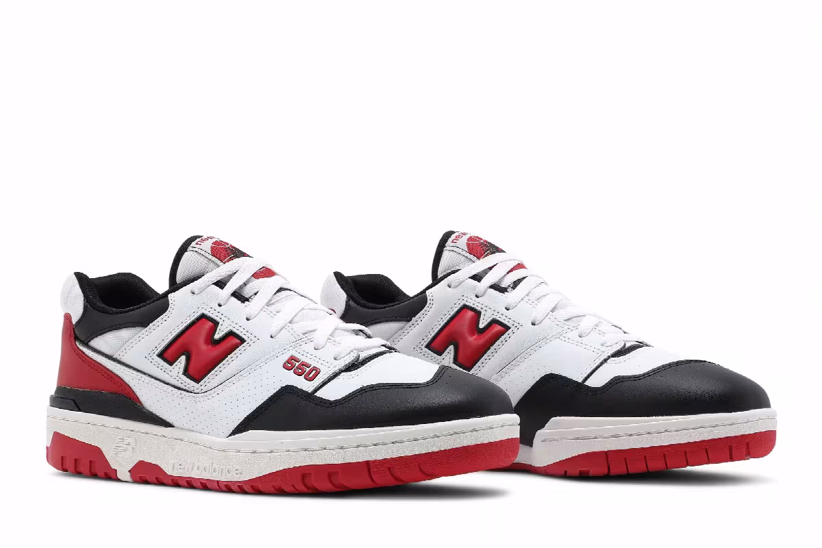 New Balance 550 Shifted Sport Pack - Team Red, view 9