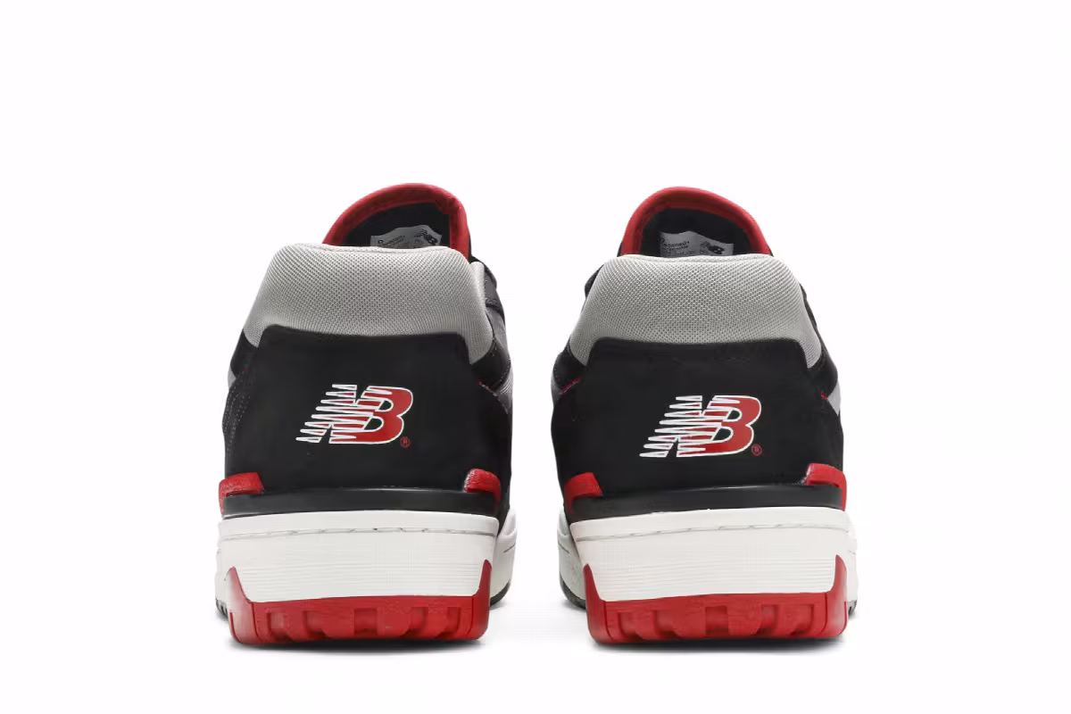 New Balance 550 Black Red, view 7