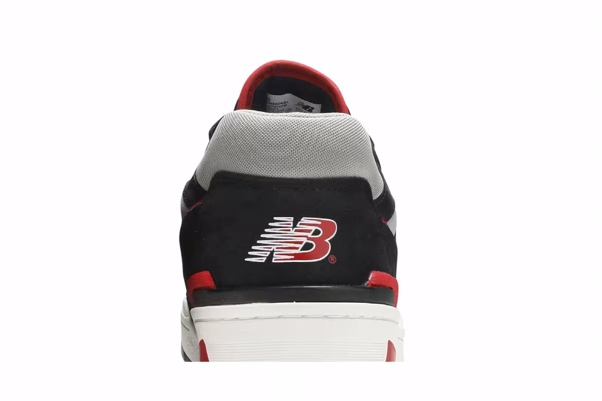 New Balance 550 Black Red, view 8