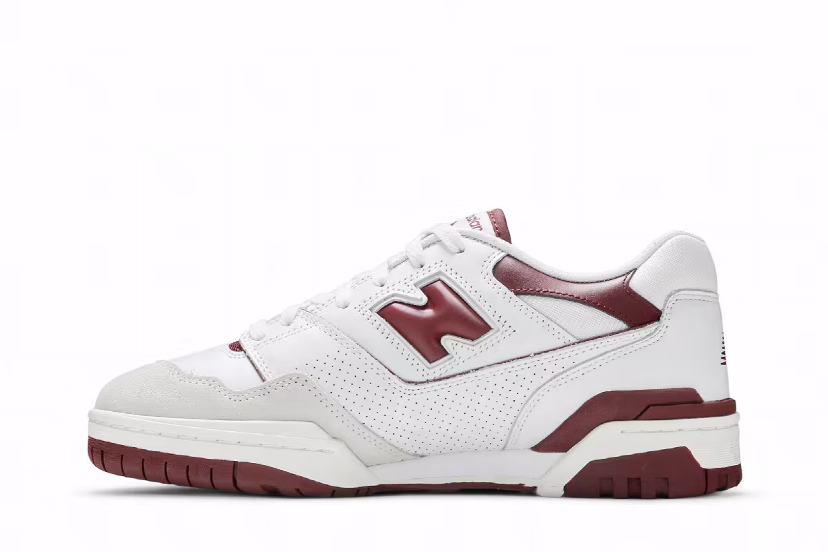 New Balance 550 Burgundy, view 4