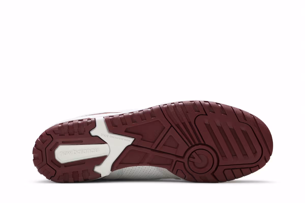 New Balance 550 Burgundy, view 5