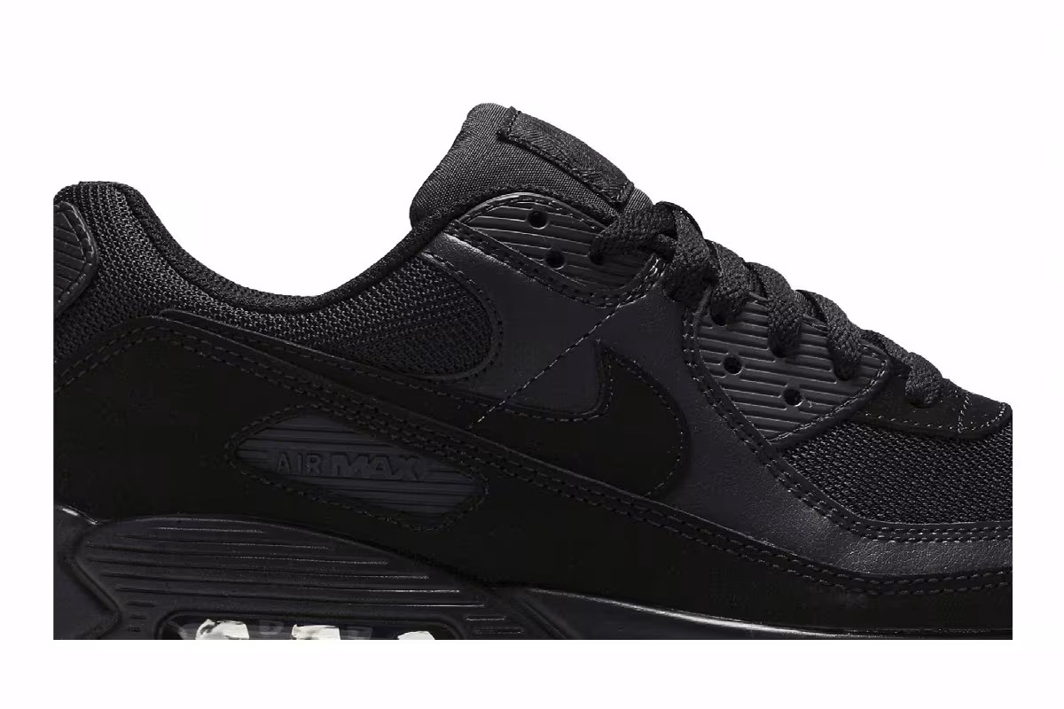 Nike Air Max 90 Triple Black, view 3
