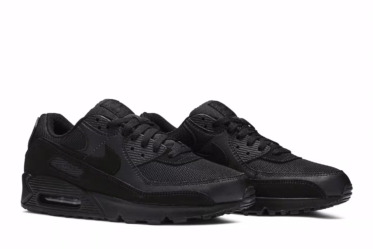 Nike Air Max 90 Triple Black, view 9