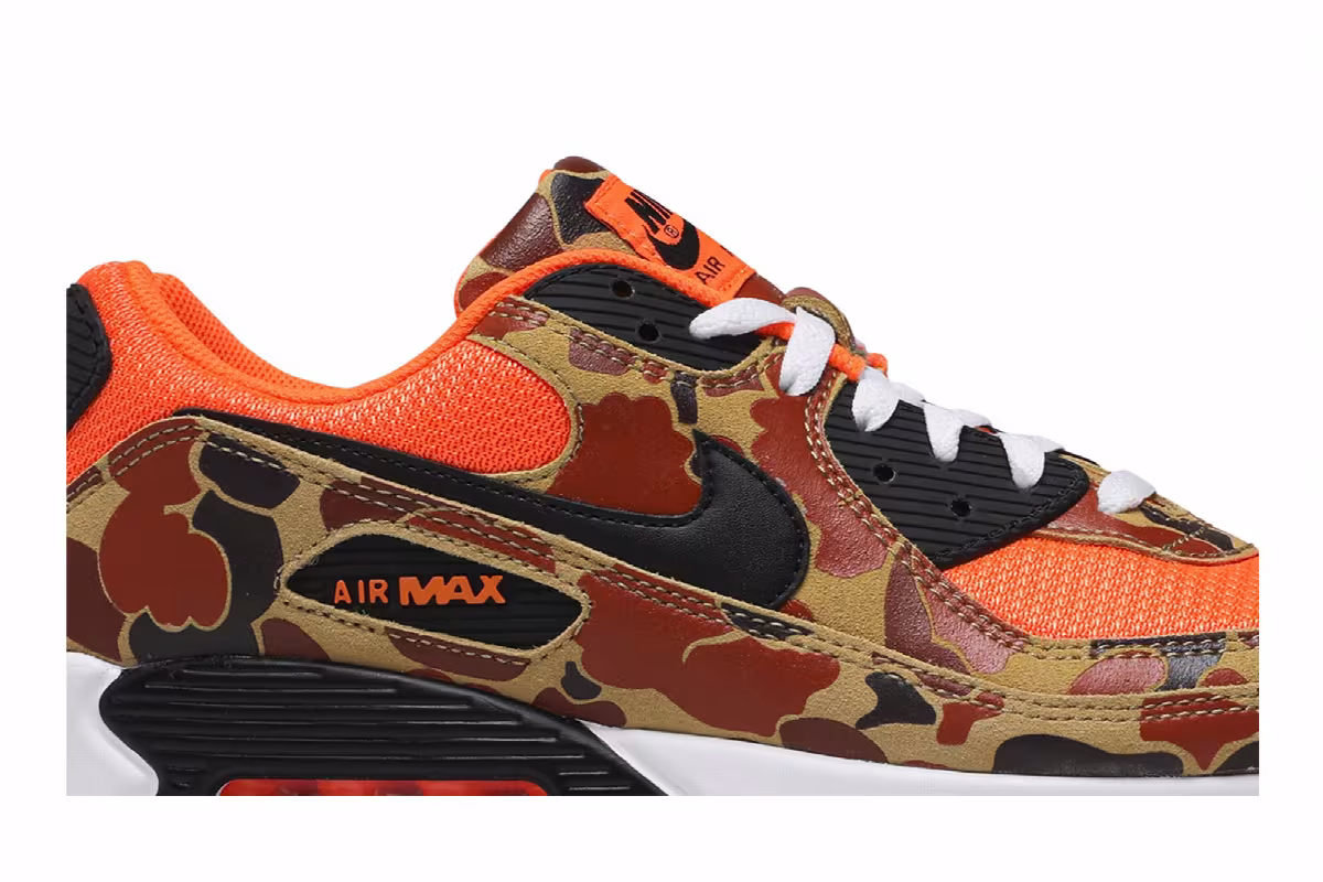 Nike Men's Air Max 90 Orange Camo, view 3