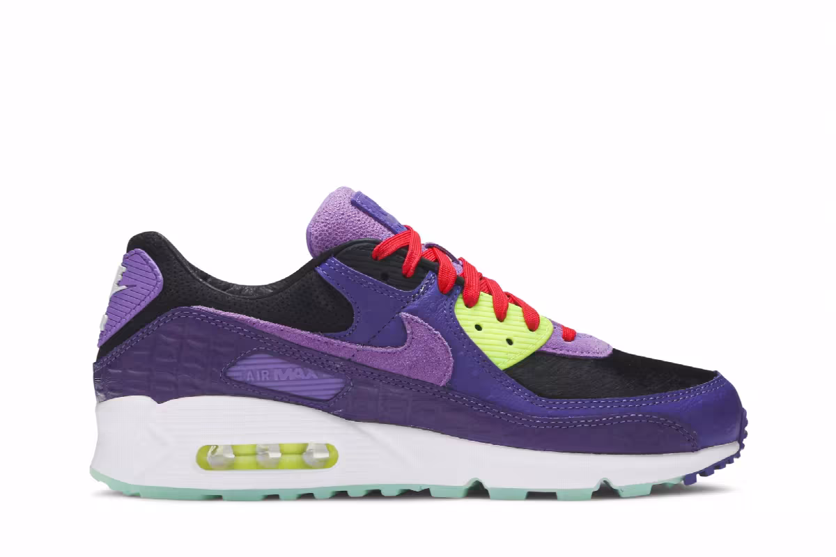 Nike Air Max 90 Exotic Animal Pack - Violet Blend, view 2