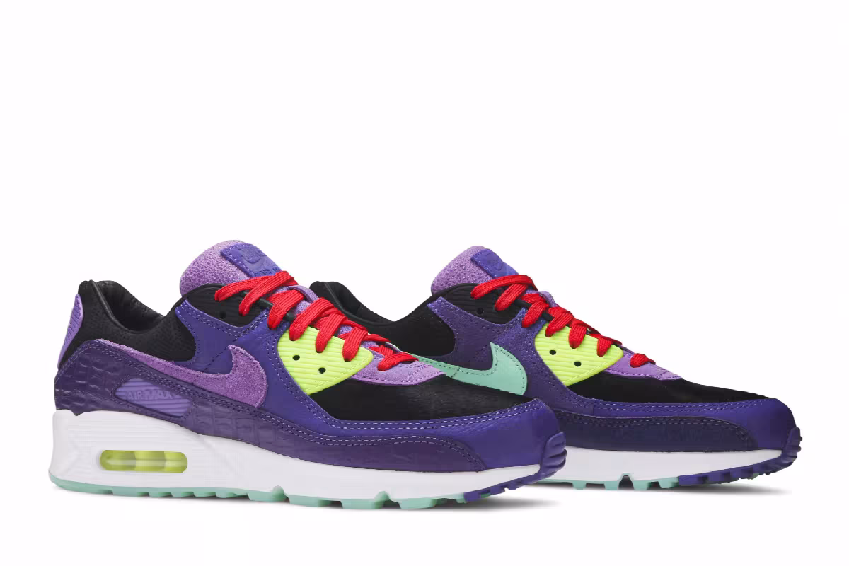 Nike Air Max 90 Exotic Animal Pack - Violet Blend, view 9
