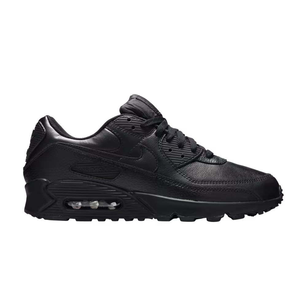 Nike Air Max 90 Leather Triple Black