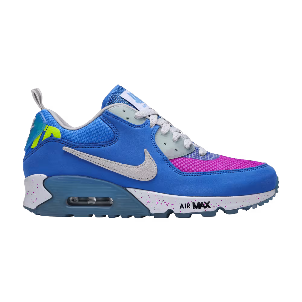 Undefeated x Nike Air Max 90 Pacific Blue