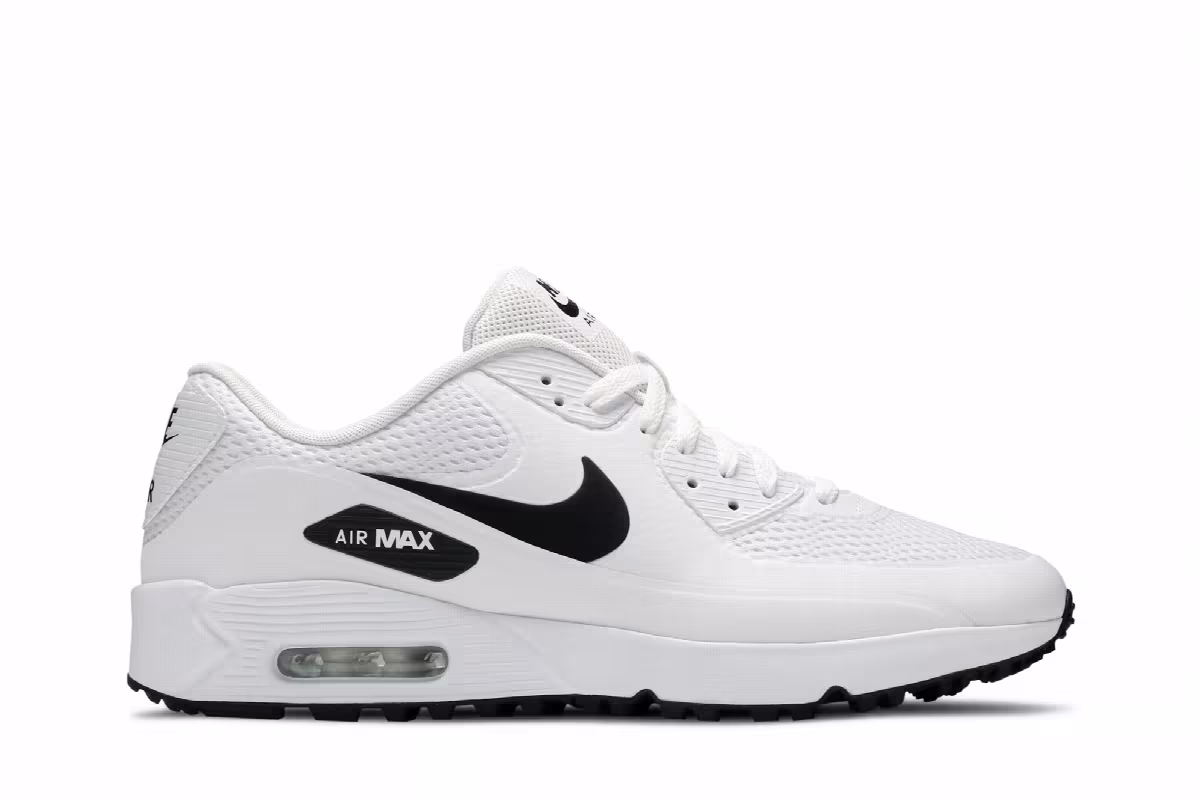 Nike Air Max 90 Golf White Black, view 2