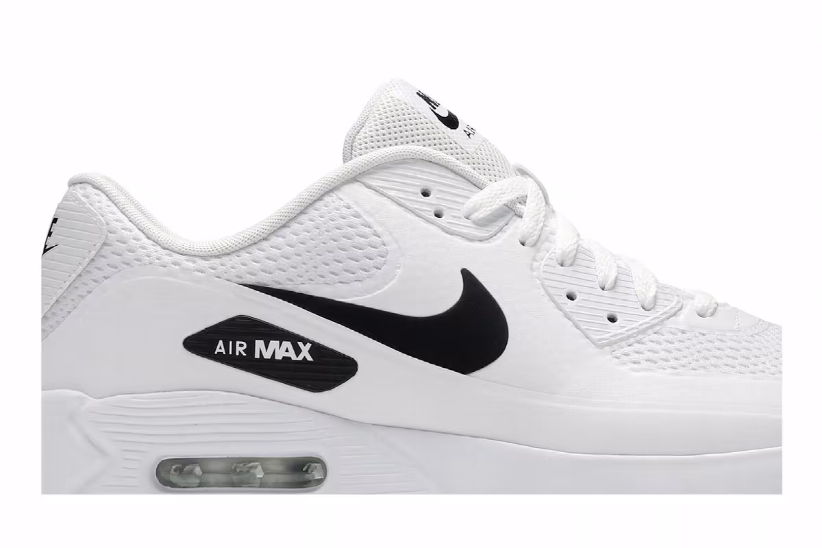 Nike Air Max 90 Golf White Black, view 3