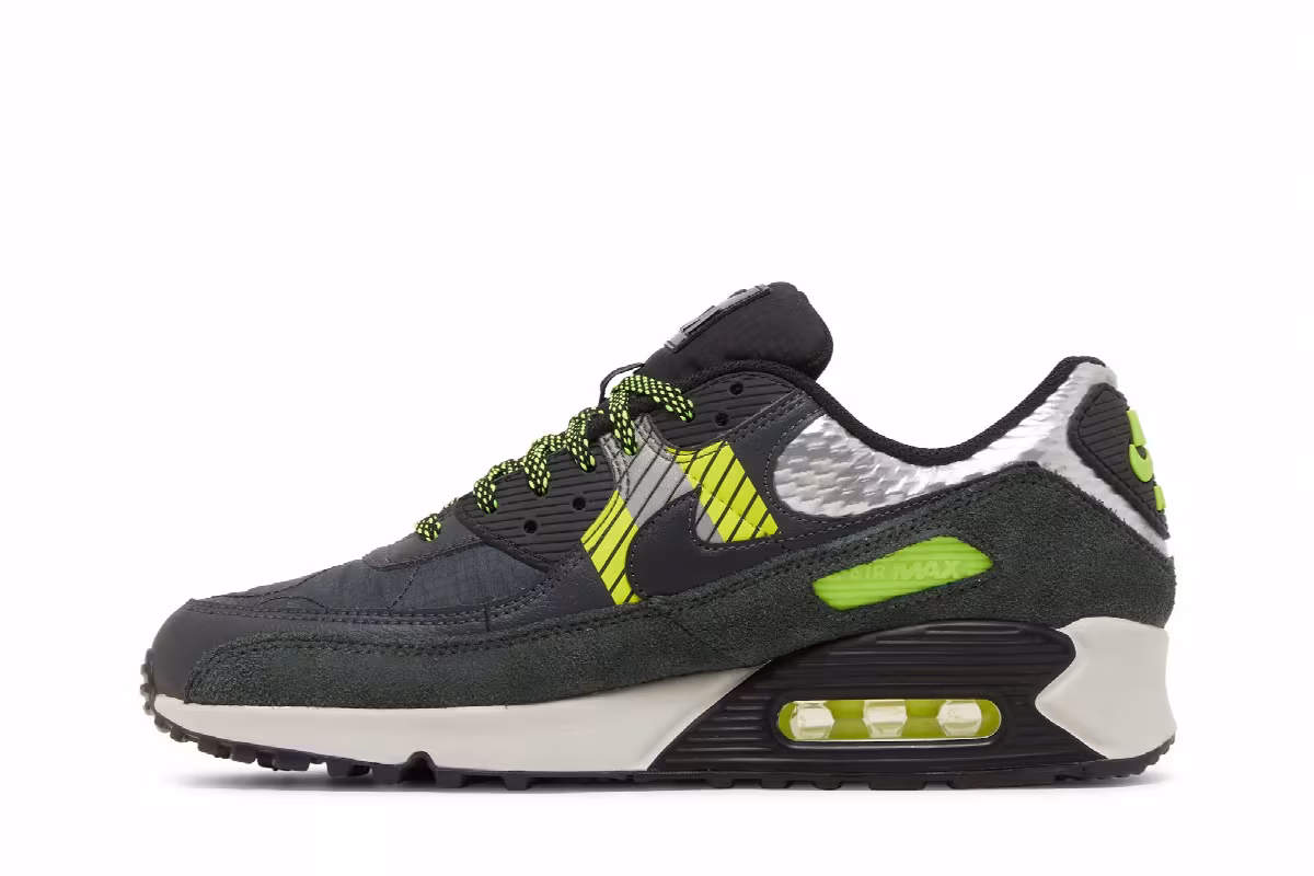 3M x Nike Air Max 90 Anthracite Volt, view 4