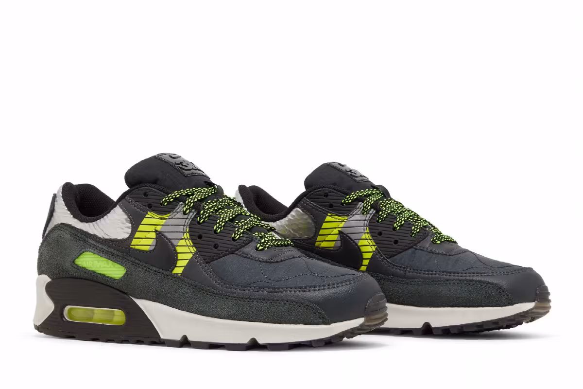 3M x Nike Air Max 90 Anthracite Volt, view 9