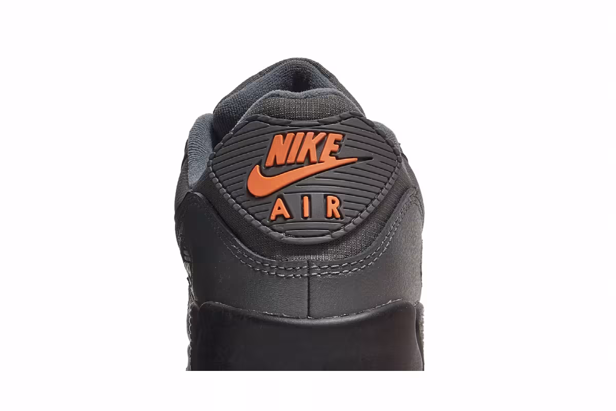Nike Air Max 90 Iron Grey Total Orange, view 8