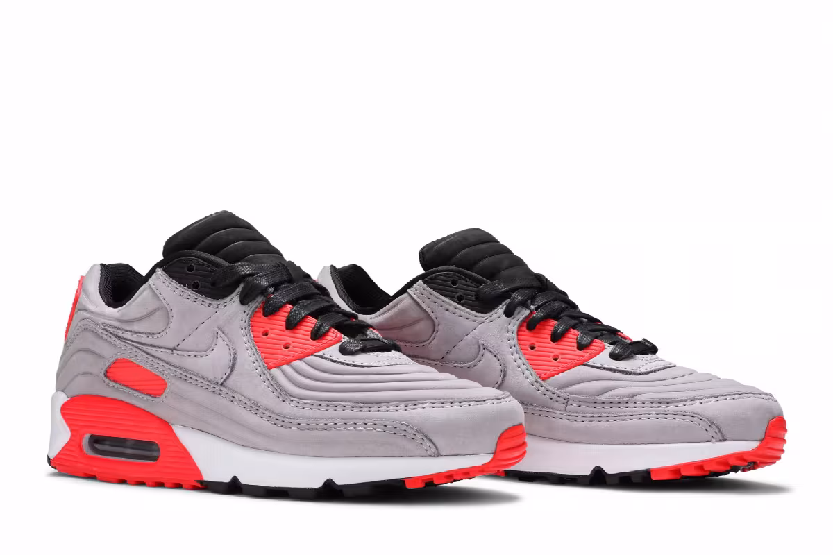 Nike Air Max 90 QS Lux Night Silver Crimson, view 9