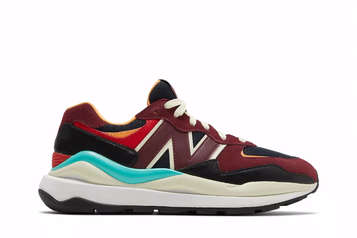 New Balance Women's 57/40 Classic Burgundy, view 2