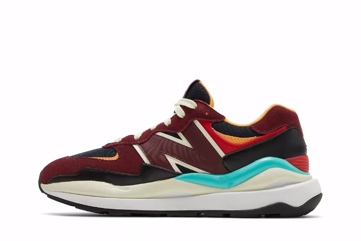 New Balance Women's 57/40 Classic Burgundy, view 4