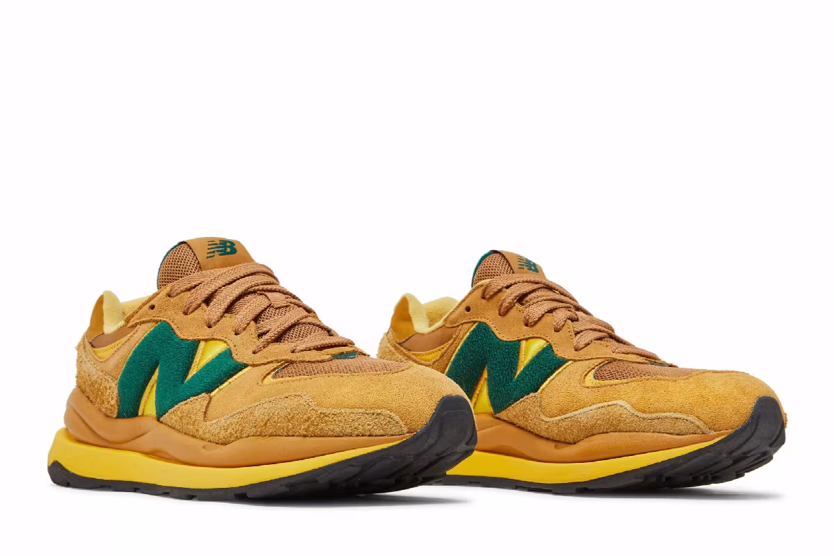 New Balance 57/40 Sage Bleached Lime Glow, view 9
