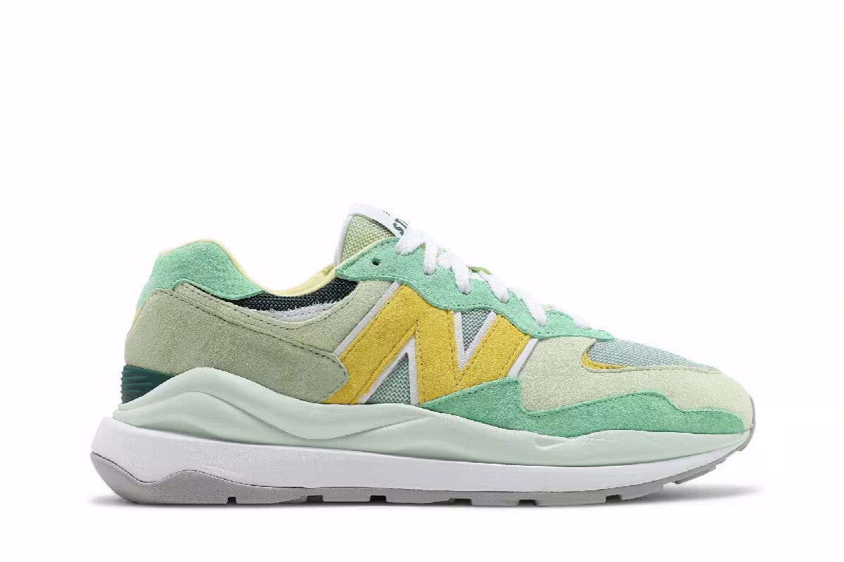 STAUD x New Balance 57/40 Agave Green, view 2