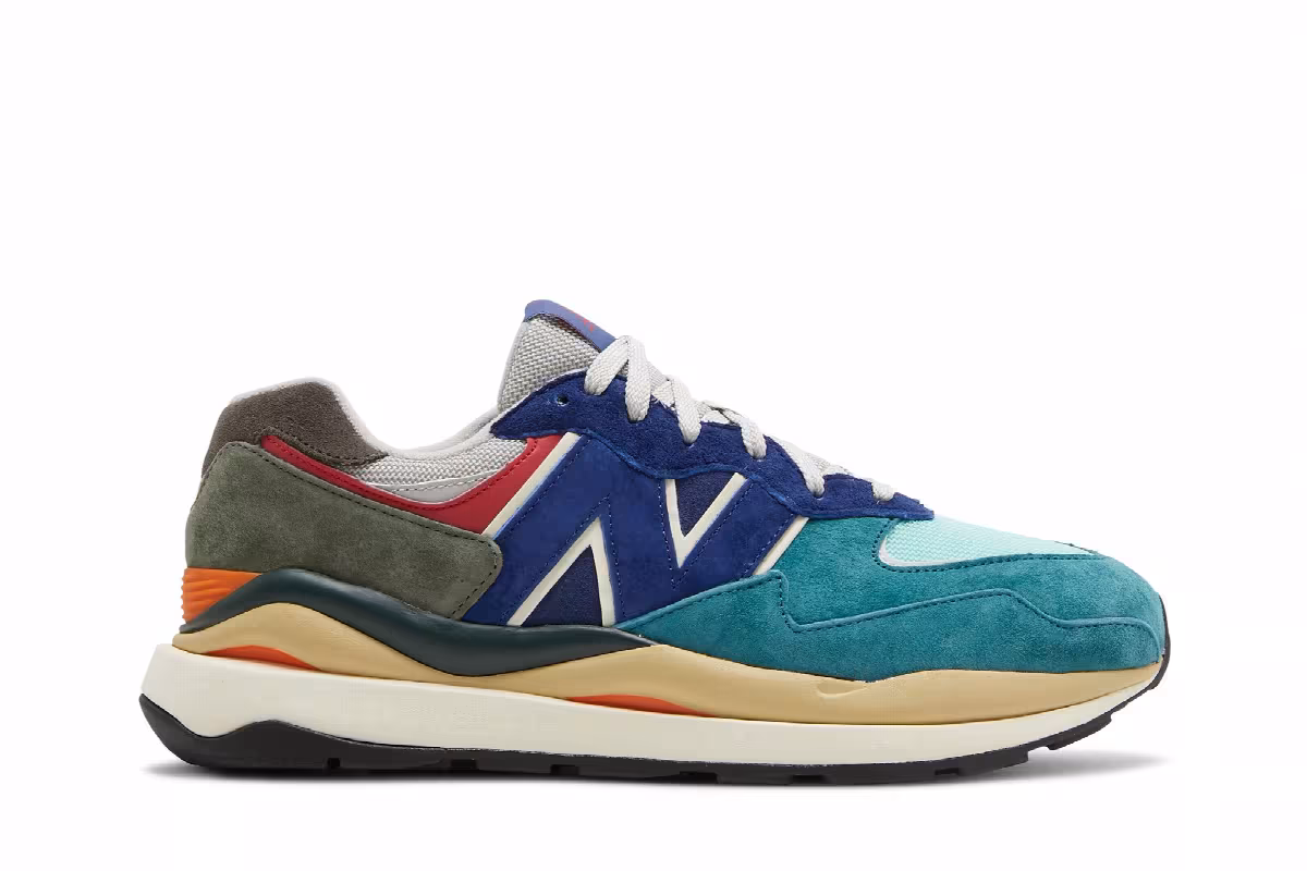 New Balance 57/40 Light Cliff Grey Multi, view 2