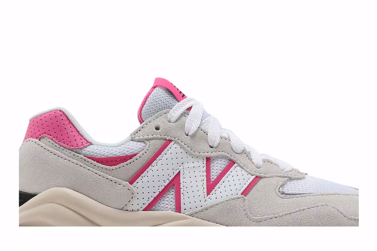New Balance Women's 57/40 Sage Bleached Lime Glow, view 3