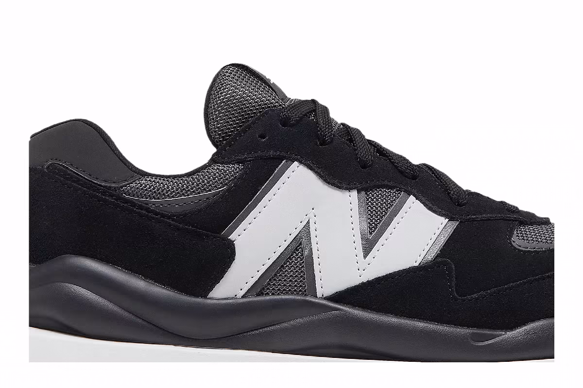 New Balance 57/40 Black White, view 3