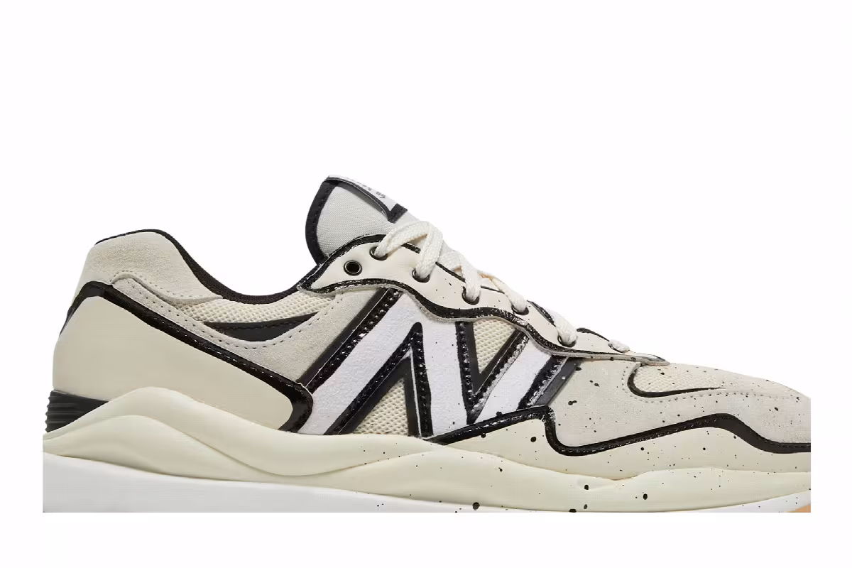 Joshua Vides x New Balance 57/40 Angora Splatter, view 3